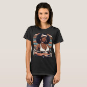 Retro 70er Girl T-Shirt (Vorne ganz)