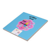 Retro 70er Granny's Place Fliese (Seite)