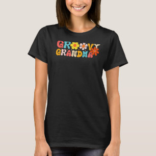 Retro 70er Groovy Grandma Matching Family 1. Gebur T-Shirt
