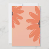 Retro-70er-Hippie-BRAUTPARTY Einladung (Rückseite)