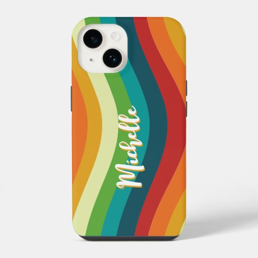 Retro 70er iPhone hülle (Rückseite)