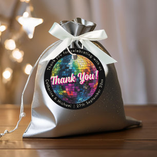 Retro 70er Jahre Party Disco Kugel Glanz Glamour H Geschenkanhänger