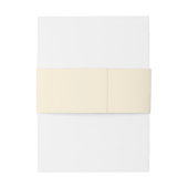 Retro 70er Rainbow Groovy Terracotta Orange Weddin Einladungsbanderole (Rückseitenbeispiel)