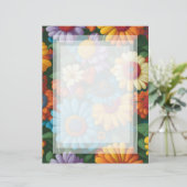 Retro 70er Stil farbenfrohe Gänse (Stehend Vorderseite)