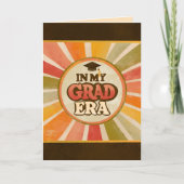 Retro 70er Stilftiges Funny in meinem Grad-Zeitang Karte (Vorderseite)