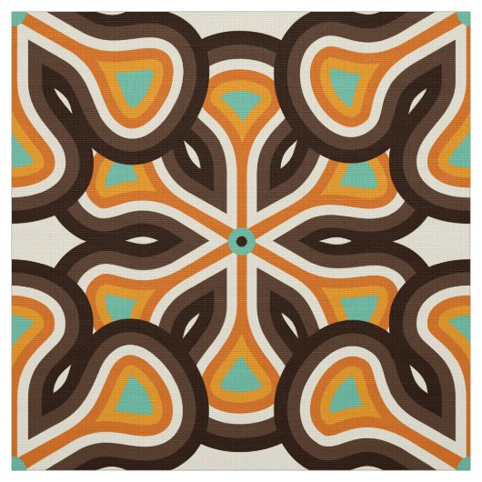 Retro-70er Stoff (Muster)