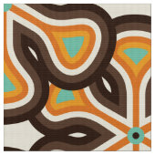 Retro-70er Stoff (Nahaufnahme)