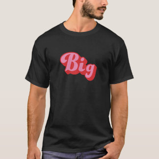 Retro 70er Style Big Reveal Studentinnenverbindung T-Shirt