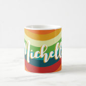 Retro 70er Vintage Kaffeetasse (Mittel)