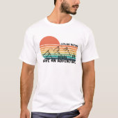 Retro 70er Wandern Ristorante da Valentino T-Shirt (Vorderseite)