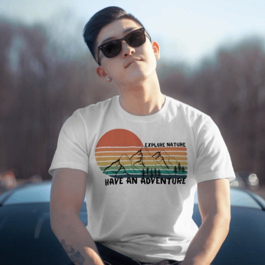 Retro 70er Wandern Ristorante da Valentino T-Shirt