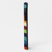 Retro 70er Wavy Stripes Case-Mate iPhone Hülle (Hinten/Links)