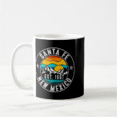 Retro 70s 80s Santa Fe New Mexico Nm Kaffeetasse (Links)