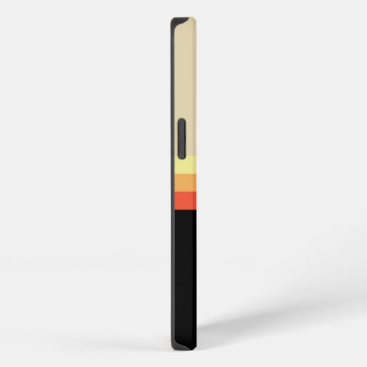 Retro 70s Coloured Palette iPhone Hülle (Rechte Seite)