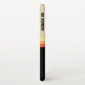 Retro 70s Coloured Palette iPhone Hülle (Linke Seite)