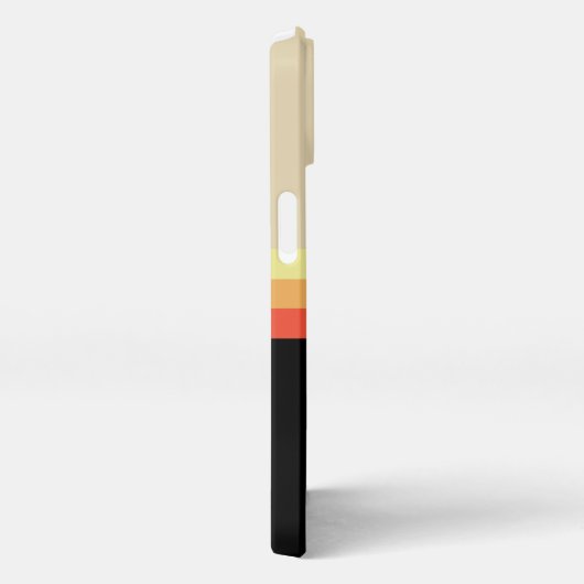 Retro 70s Coloured Palette iPhone Hülle (Rechte Seite)