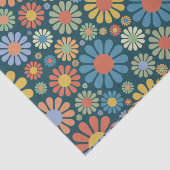 Retro/70s Muster Seidenpapier (Ausschnitt)