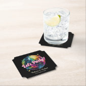 Retro 70's Party Disco Ball Sparkle Untersetzer (Vor Ort)