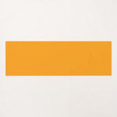 Retro 70s Yellow Pink Daisy Floral Pattern Yogamatte (Rückseite (Horizontal))