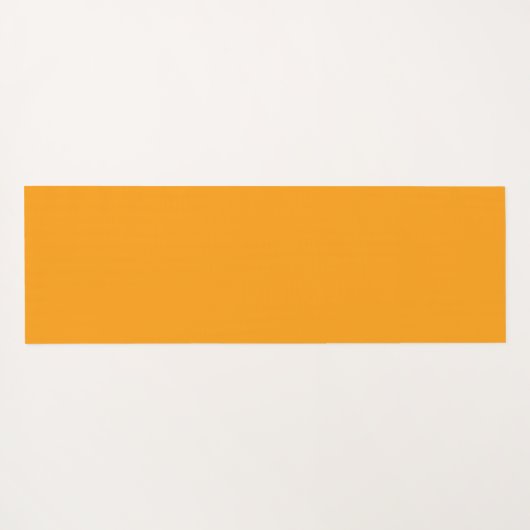 Retro 70s Yellow Pink Daisy Floral Pattern Yogamatte (Rückseite (Horizontal))