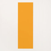 Retro 70s Yellow Pink Daisy Floral Pattern Yogamatte (Rückseite)