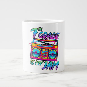 Retro 80er 7. Klasse ist mein Ding Zurück zur Schu Jumbo-Tasse