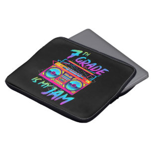 Retro 80er 7. Klasse ist mein Ding Zurück zur Schu Laptopschutzhülle