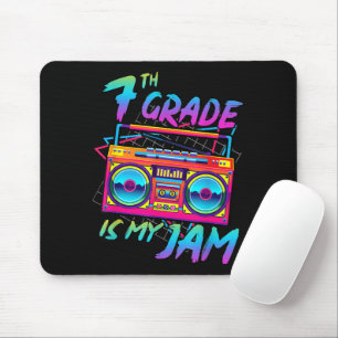 Retro 80er 7. Klasse ist mein Ding Zurück zur Schu Mousepad