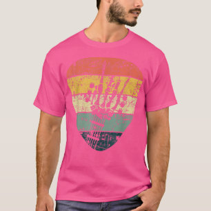 Retro 80er 90s Rock & Roll Skeleton Gitarrenmusik T-Shirt