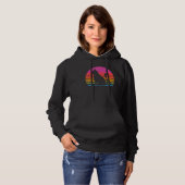 Retro 80er Cat Hoodie (Vorne ganz)