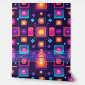 Retro 80er Disco Fieber | Wand-Wand-Wand-Wand Tapete (Abrollen)