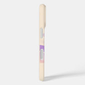 Retro 80er Flamingo Vibes - Pastel Sunset Case-Mate iPhone Hülle (Rückseite / Rechts)