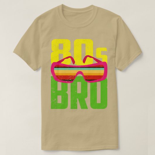 Retro 80er Generation 80er Bro 80er Lover 80er T-Shirt (Design vorne)