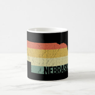 Retro 80er gestört Vintag Sunset Nebraska Coffe Kaffeetasse