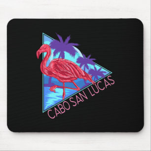 Retro 80er Jahre Strand Vintage Urlaub Cabo San Lu Mousepad