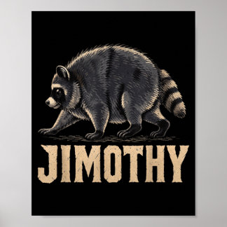 Retro-80er-Jimothy-Waschanzug-Kunstwerk Poster