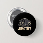 Retro-80er-Jimothy-Waschondesign Button (Vorne & Hinten)