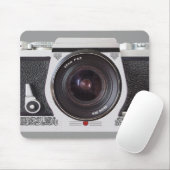 Retro 80er Kamera-Effekt auf eine Mäusematte Mousepad (Mit Mouse)