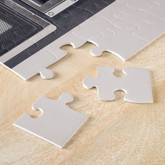 Retro 80er Kassettenrekorder Muster. Puzzle (Seite)