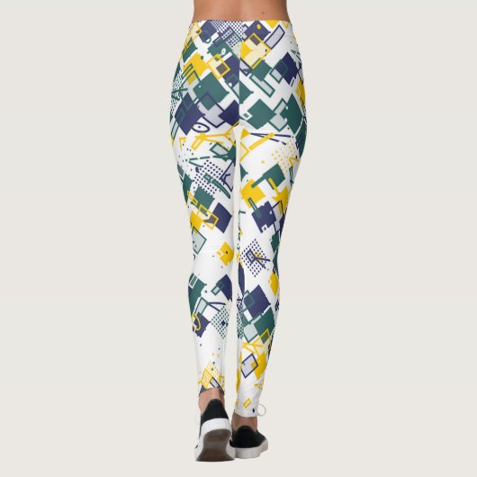 Retro 80er Leggings (Rückseite)