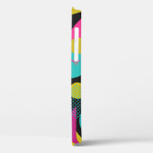 Retro 80er Memphis Geometric Design Case-Mate iPhone Hülle (Rückseite / Links)