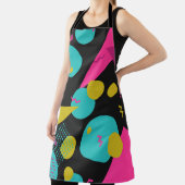 Retro 80er Memphis Geometric Design Schürze (InSitu)