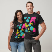Retro 80er Memphis Geometric Design T-Shirt (Unisex)