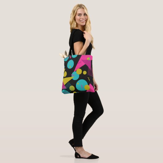 Retro 80er Memphis Geometric Design Tasche (Am Model)