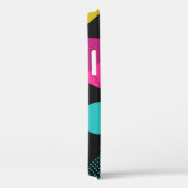 Retro-80er Memphis-Geometrie-Design Case-Mate iPhone Hülle (Rückseite / Rechts)