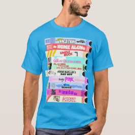 Retro 80er Movies VHS-Stapel T-Shirt