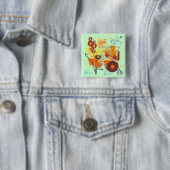 Retro 80er Musik Button (Beispiel)