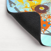Retro 80er Musik Mousepad (Ecke)