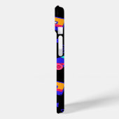 Retro 80er Muster Case-Mate iPhone Hülle (Rückseite / Links)