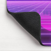 Retro 80er Neon Gel Mauspad (Ecke)